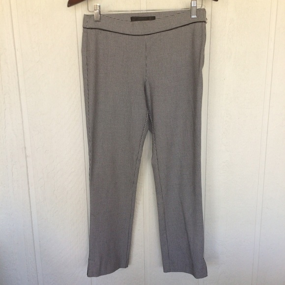 ZARA HOUNDSTOOTH SLIM PANTS SIZE SMALL - Picture 2 of 11